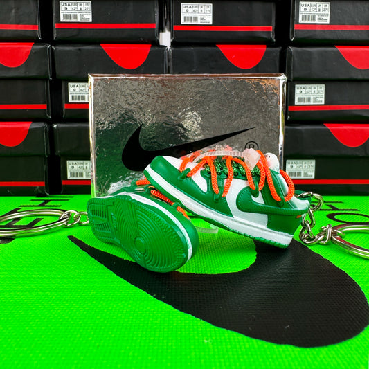 Sneaker-Schlüsselanhänger Dunk OW Green